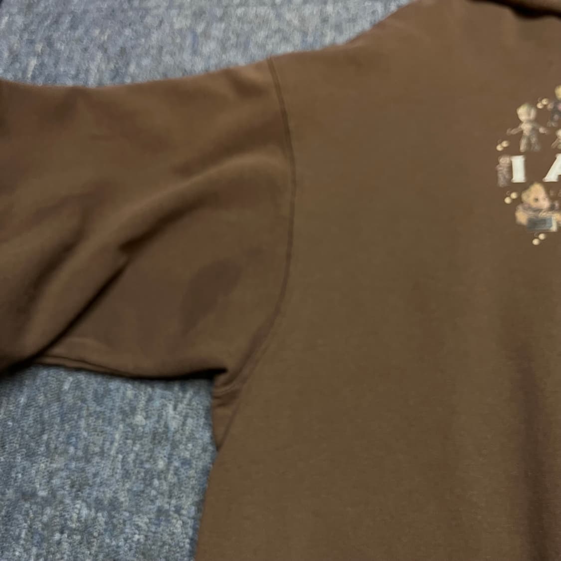 미국 빈티지 젠티즈 I am Groot 후드 상품이미지4