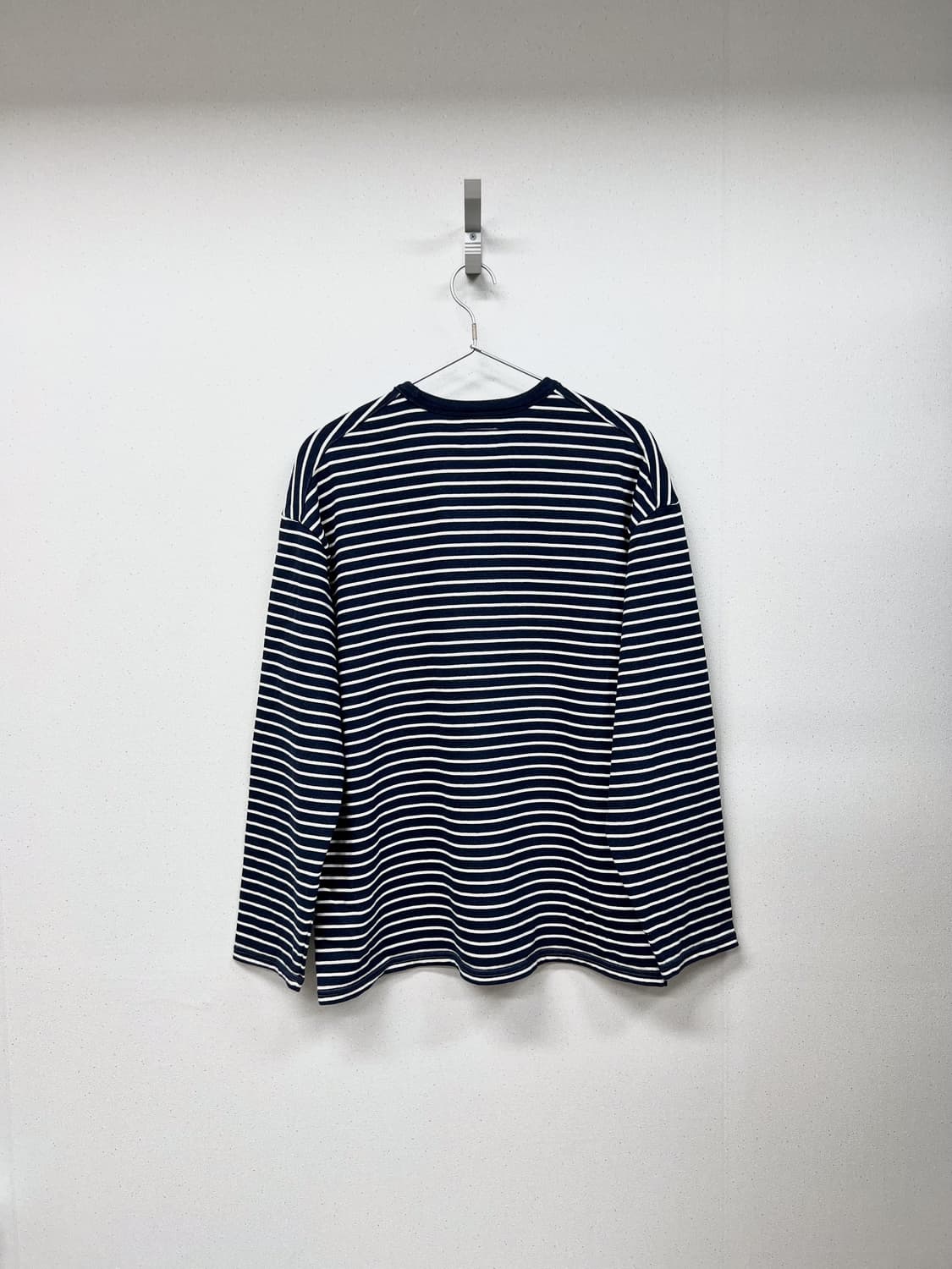 (KR/3) 러프사이드 스트라이프 롱슬리브 네이비 상품이미지6