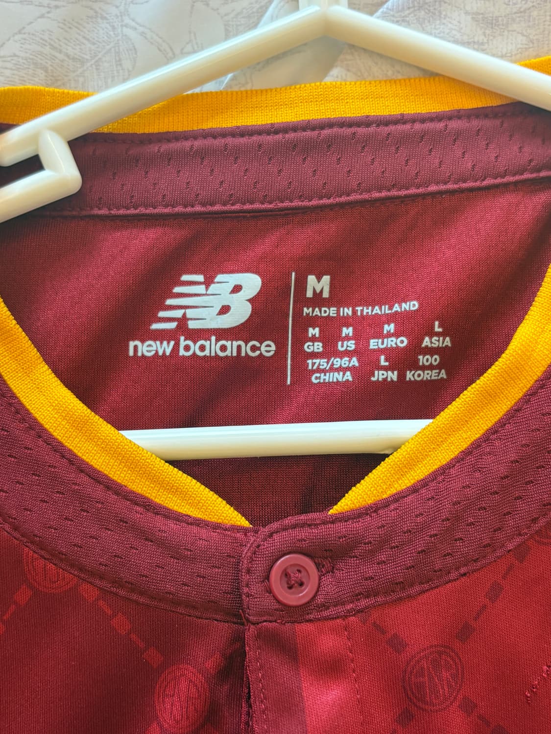 급처 22-23 AS로마 디발라 어센틱 유니폼 M 판매 상품이미지5