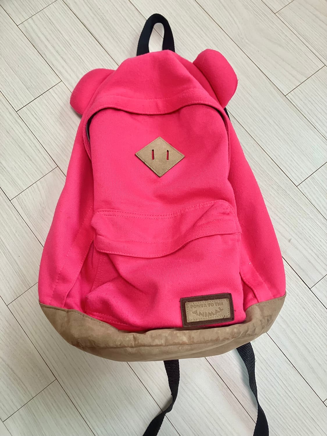 모리걸 돼지코 라떼갸루 백팩 가방 빈티지 일브 상품이미지1