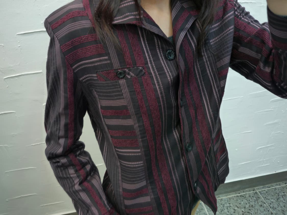 Vintage stripe fall jacket 상품이미지2