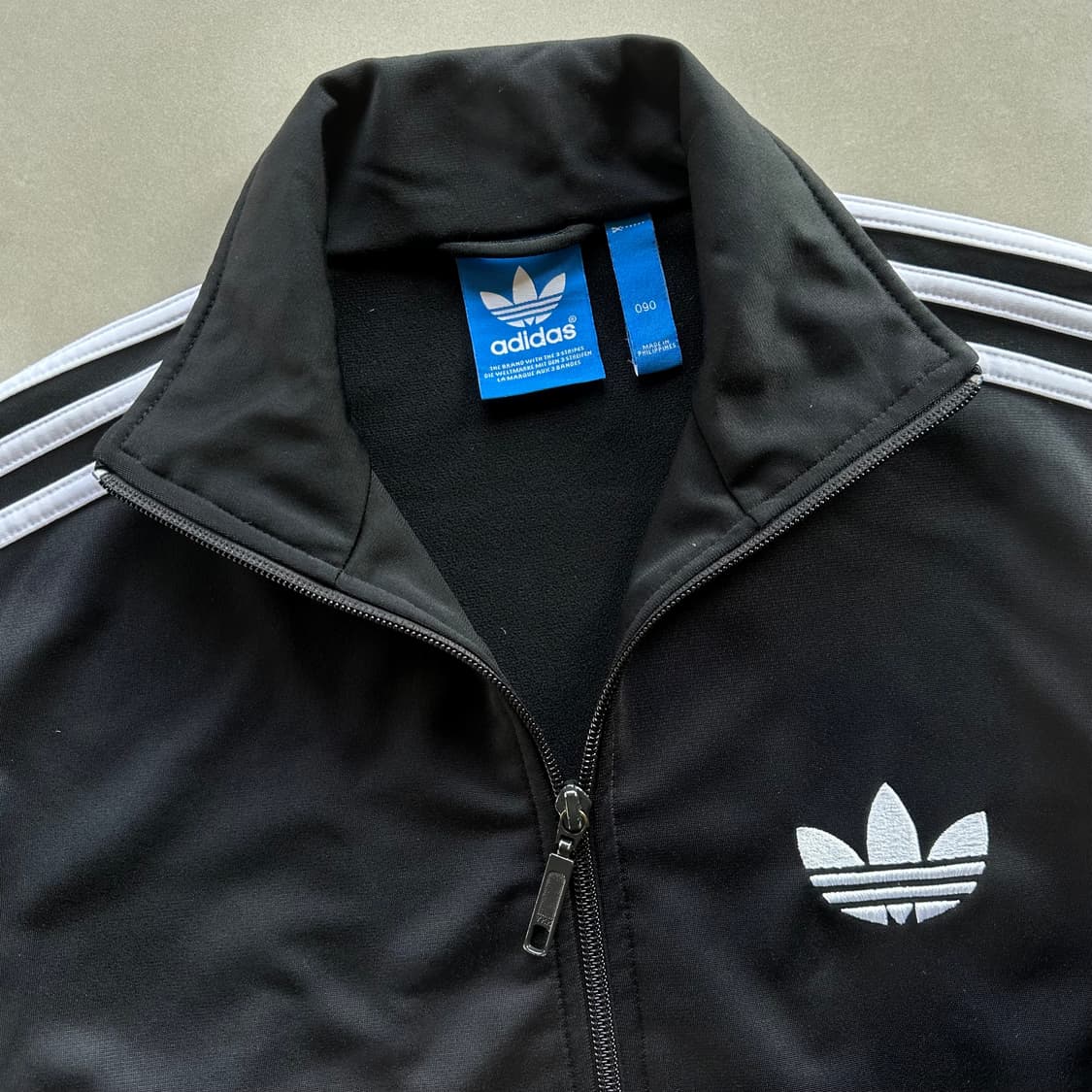 [S]아디다스 구형 파이어버드 블랙 트랙탑 져지 상품이미지5