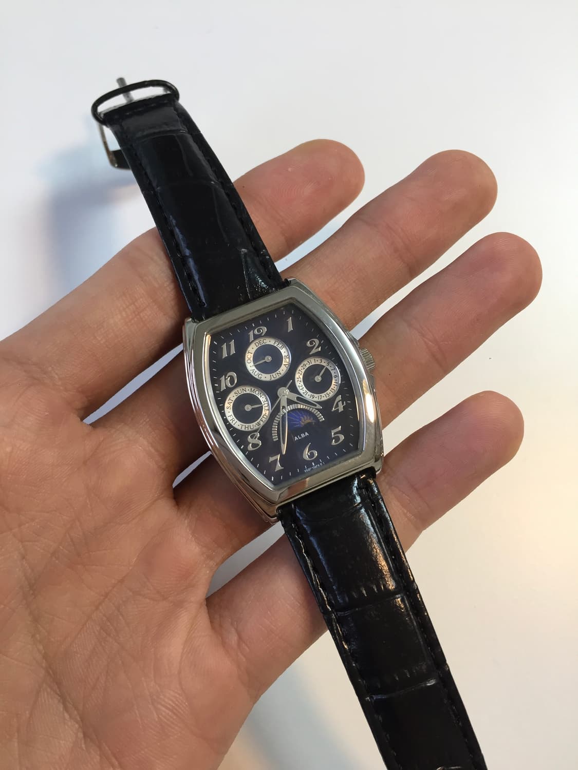 90s seiko alba moon-phase quartz 상품이미지3