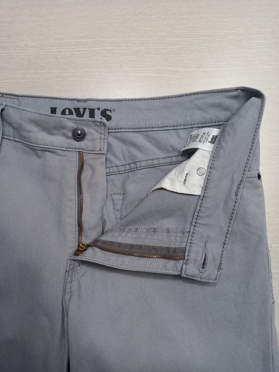 34 리바이스510 스판 슬림일자진 그레이 34-579 상품이미지6