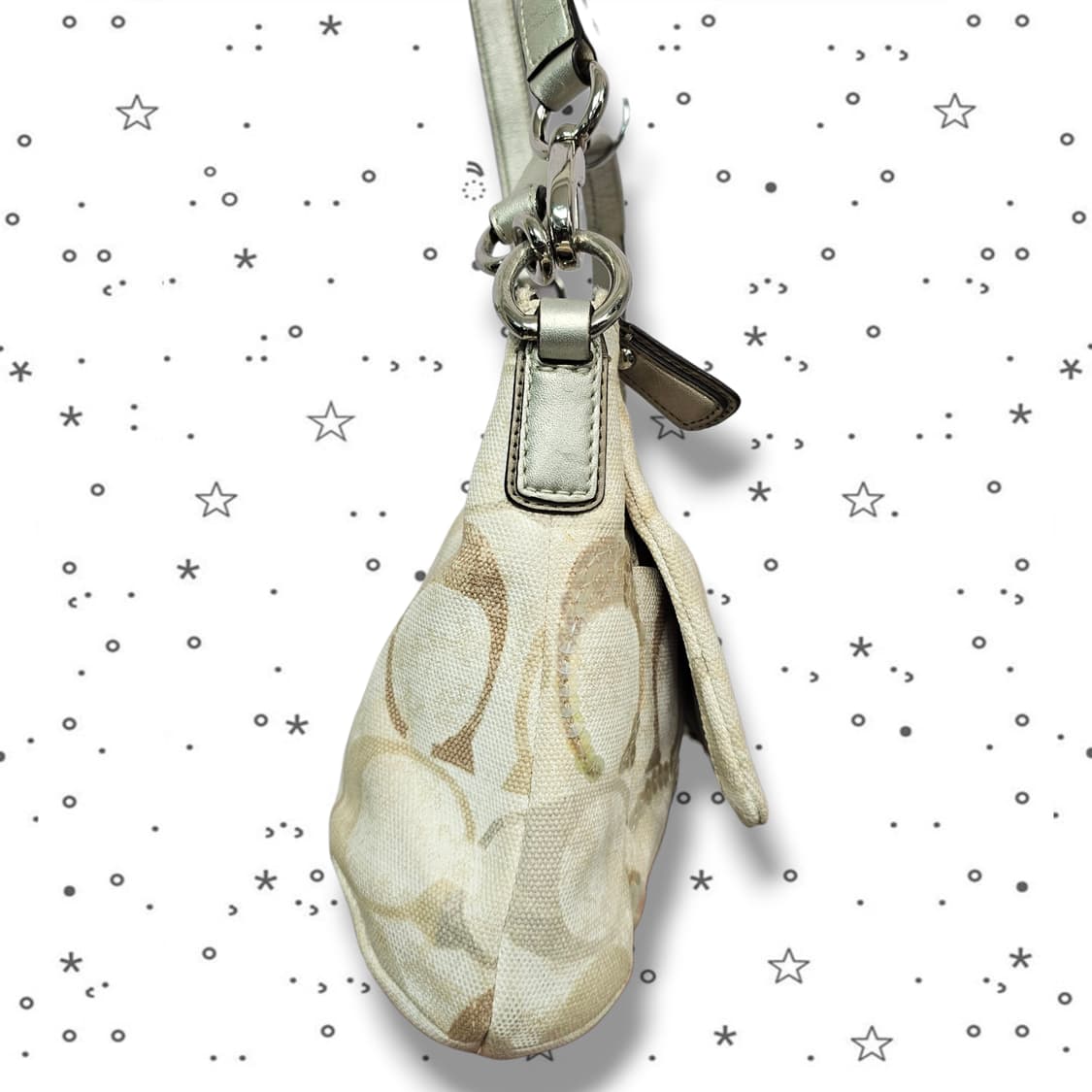 COACH 코치 시그니쳐 스팽글 포인트 숄더백 상품이미지4