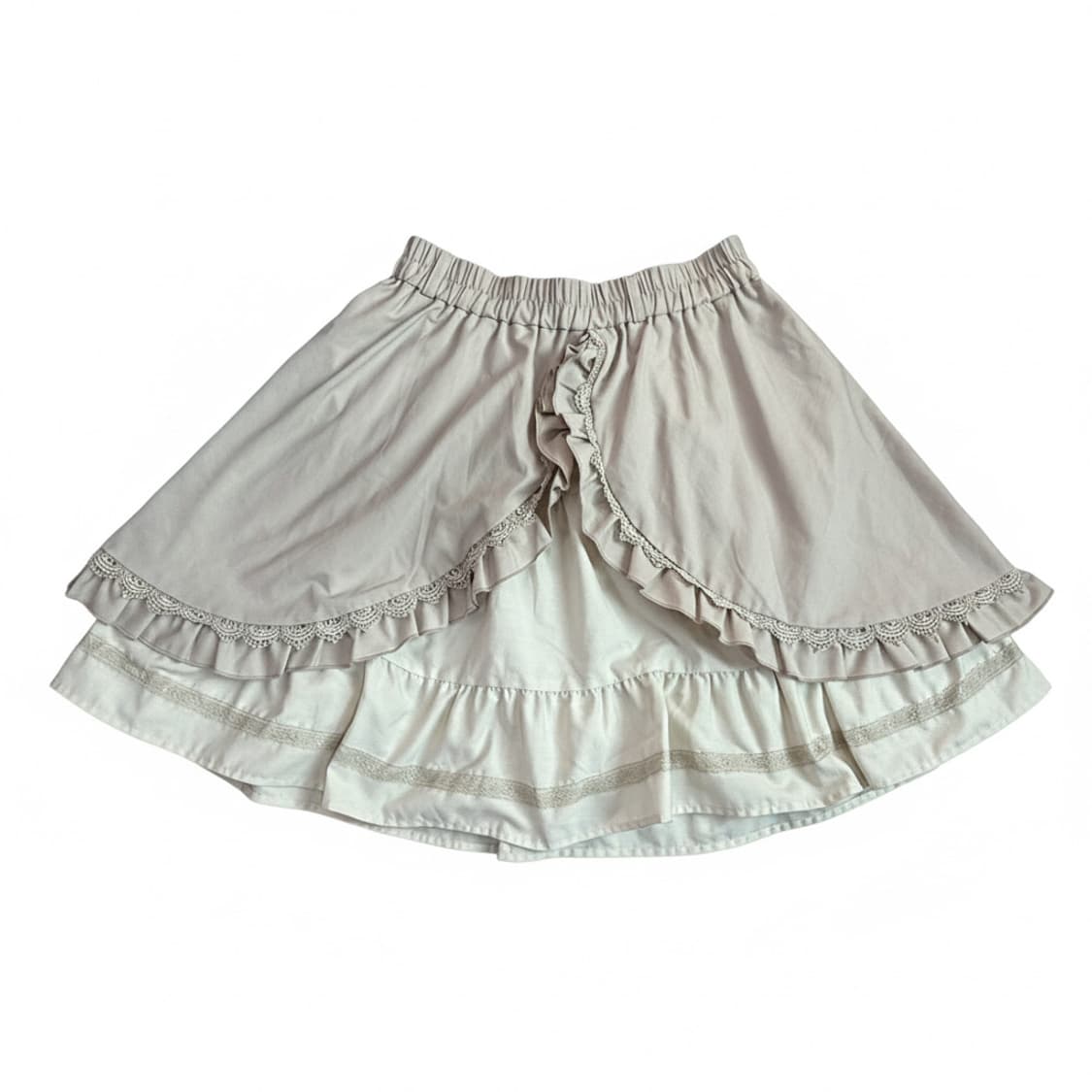 액시즈팜 베이지 레이스 원피스 상품이미지1