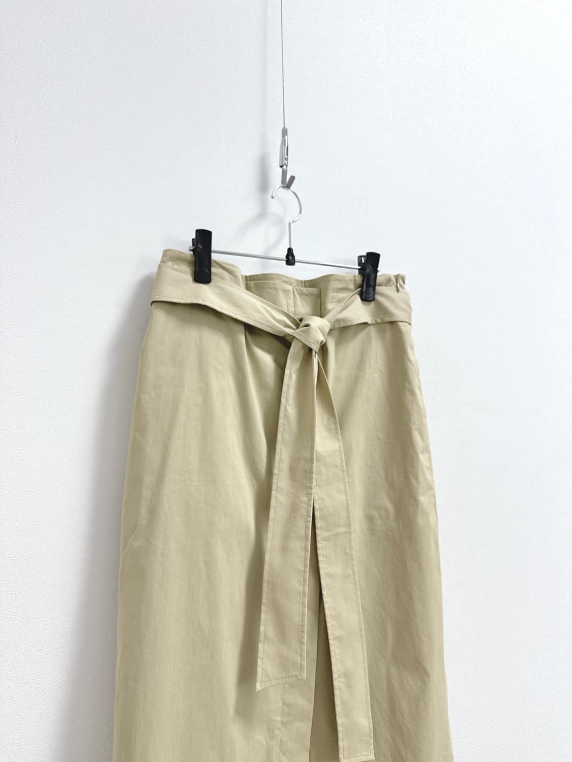 유메르 벨티드 바스락 랩 스커트 상품이미지2