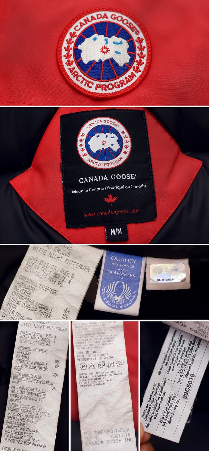 캐나다구스 익스페디션 헤비다운 패딩 파카 레드 (WM / 100+) 상품이미지10