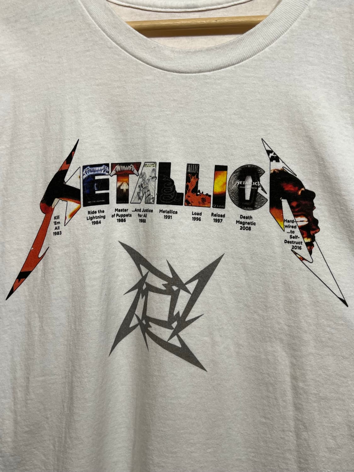 메탈리카 Metallica 앨범 아트워크 빈티지 티셔츠 2XL 상품이미지3