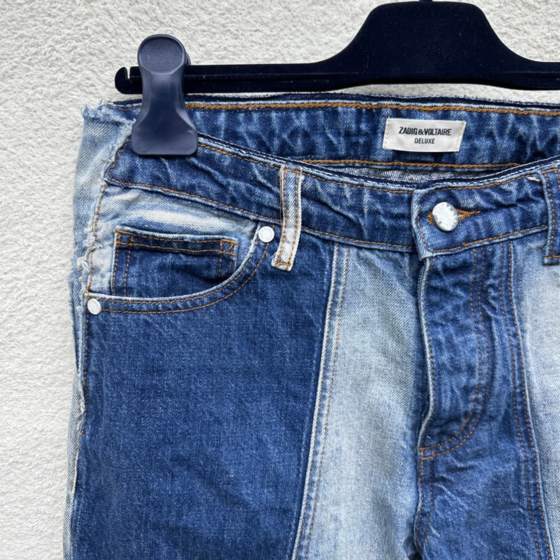 자딕앤볼테르 패치워크 스플릿 데님 상품이미지3