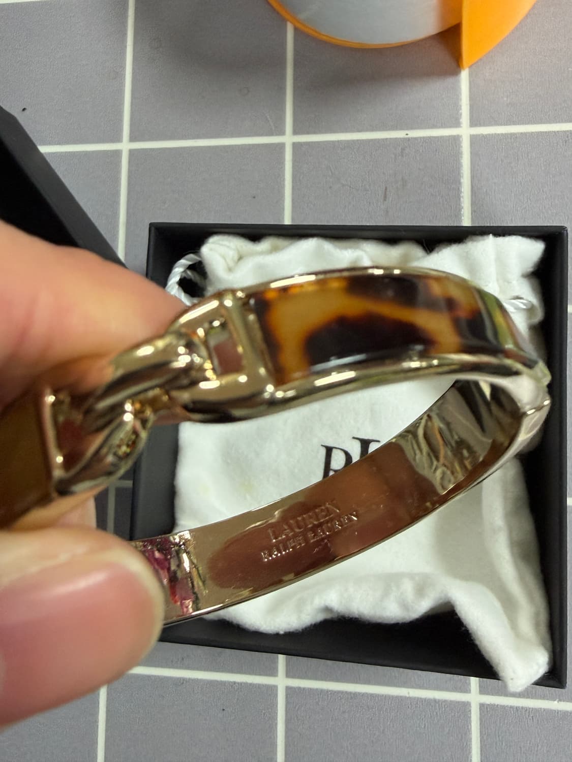 로렌 랄프 로렌 토터스셸 뱅글 브레슬릿 (새상품) 상품이미지3