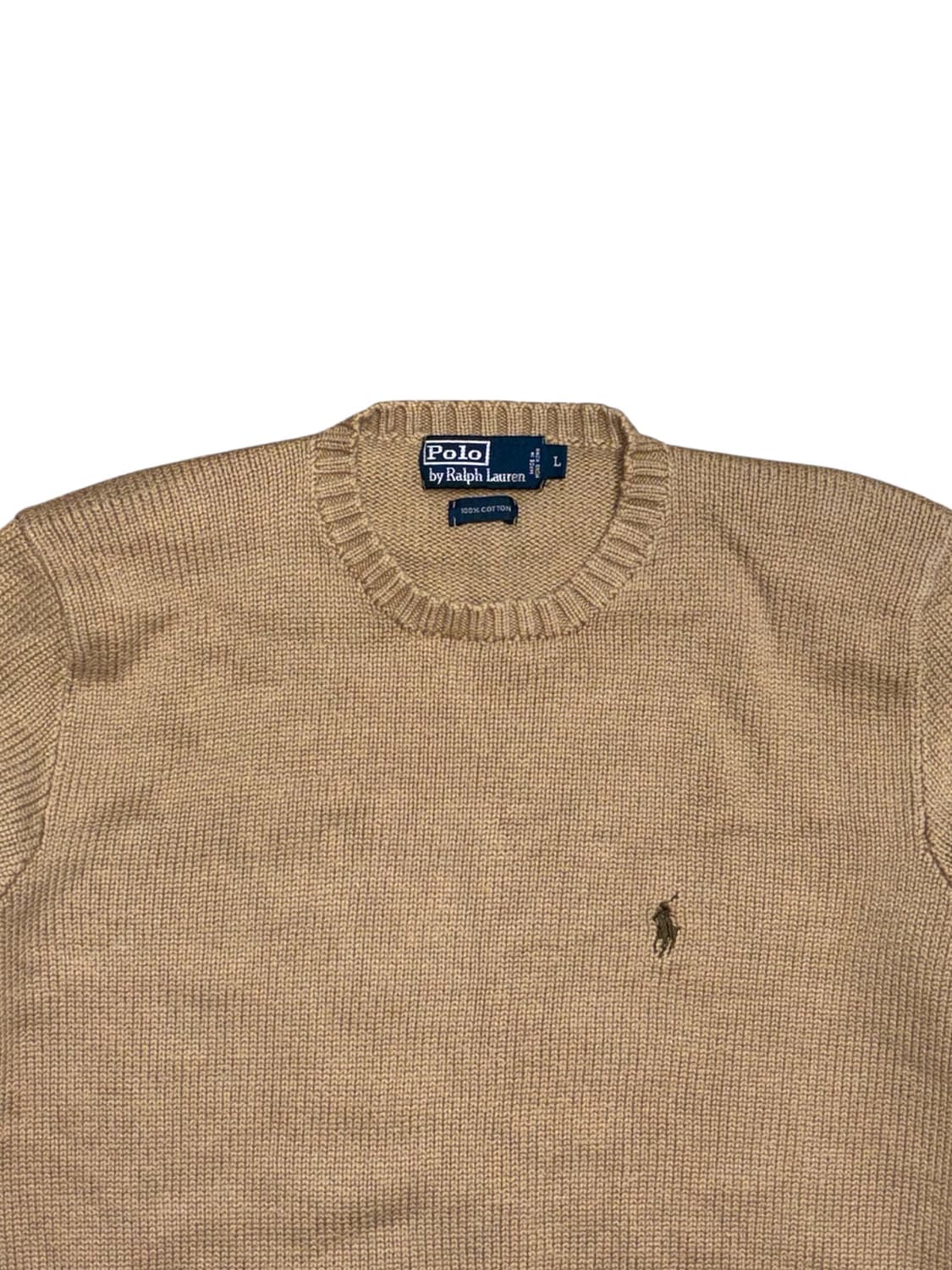 폴로 랄프로렌 베이지 니트 상품이미지5