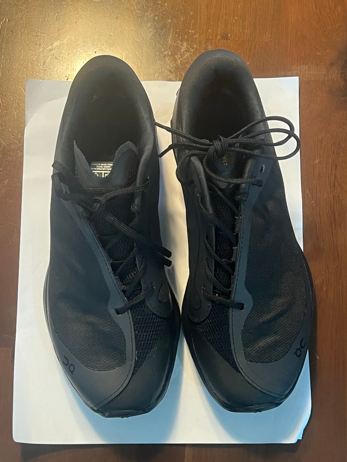 [ W235 ] 파프 온러닝 클라우드 벤쳐 피크 올 블랙 상품이미지2