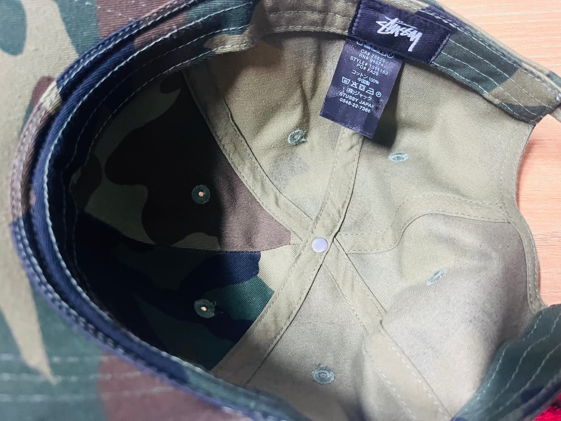 스투시 카모 캡, 모자, 볼캡 상품이미지2