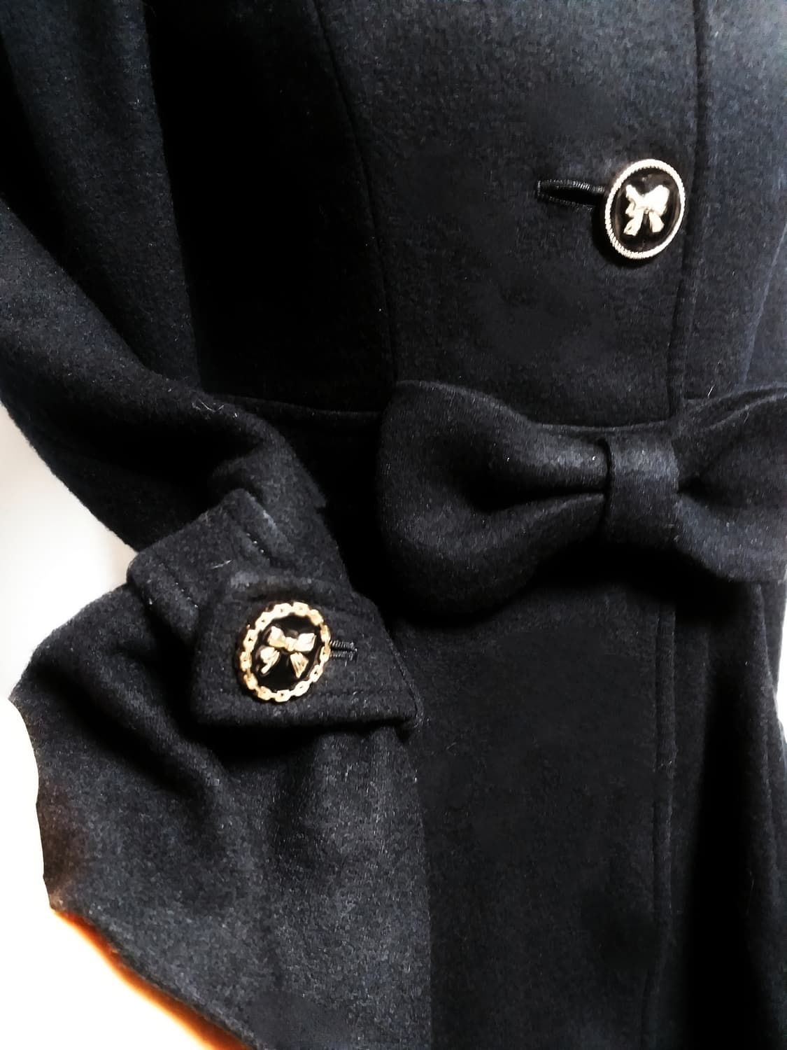 빈티지 리본 플레어코트원피스 y2k자켓 공겜여주 긱시크 스나계 히메갸루 상품이미지2