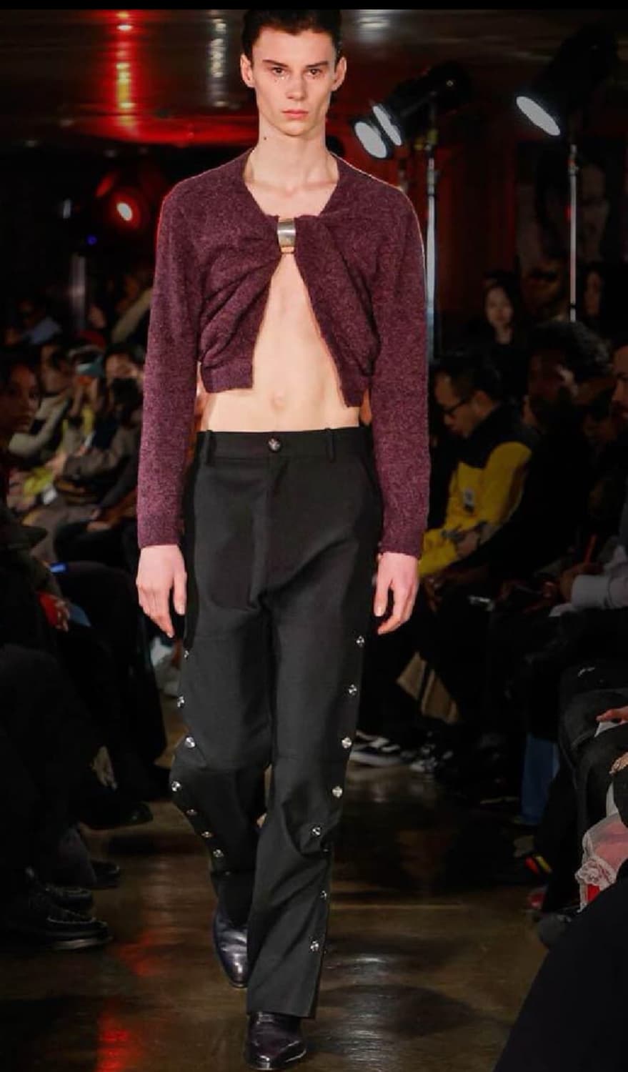 Namacheko knotted cardigan (S) 상품이미지1