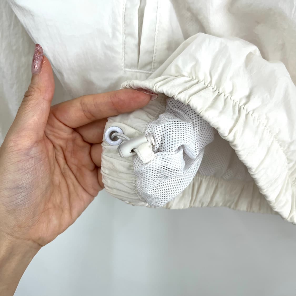 나이키 빅스우시 화이트 바람막이 자켓 상품이미지6