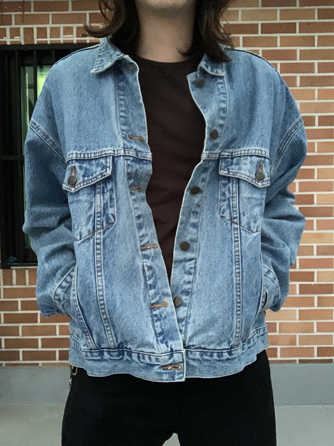 (XL)하드락 데님 트러커 자켓 상품이미지2