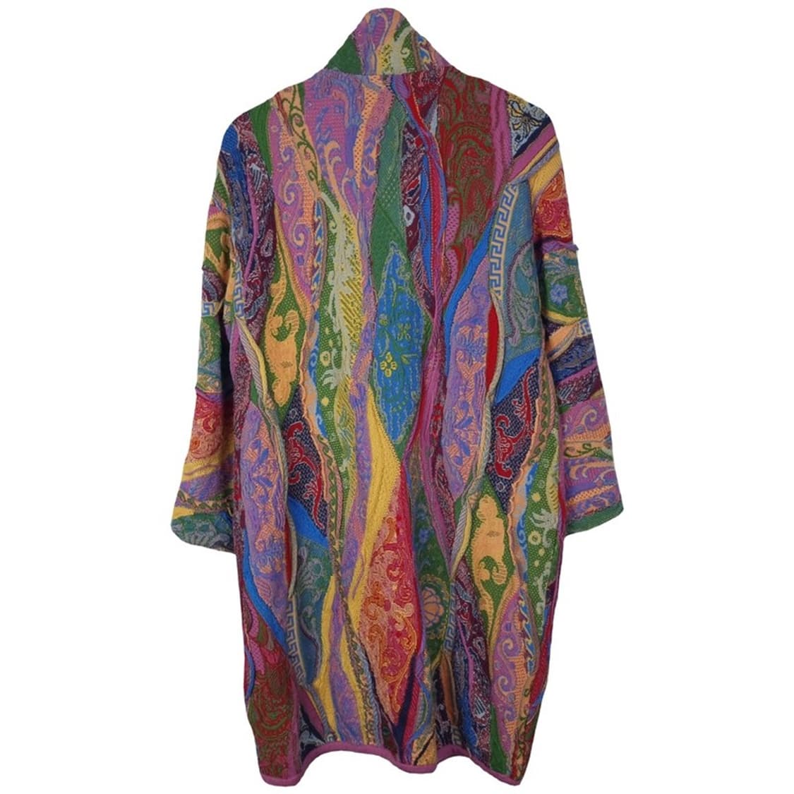 [오스트레일리아 빈티지]에스닉 3D 케이블 니트 롱 가디건 M18053  상품이미지3