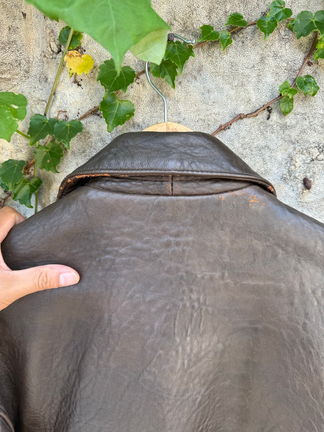 Avirex 아비렉스 a-2 가죽 leather 항공 자켓 105 상품이미지7