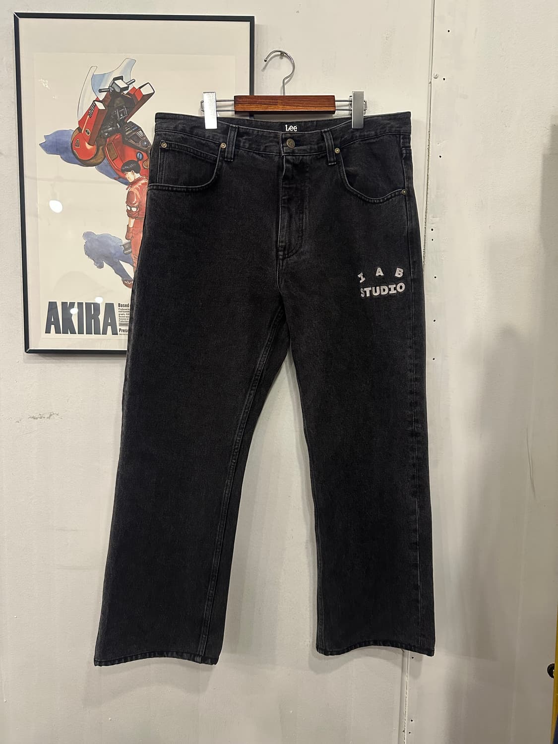 36)Lee x 아이앱 흑청 데님 상품이미지1