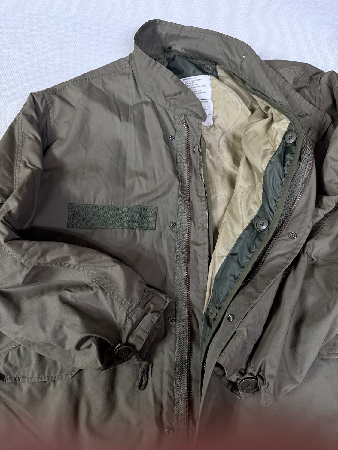 m-65 피쉬테일 파카 상품이미지5