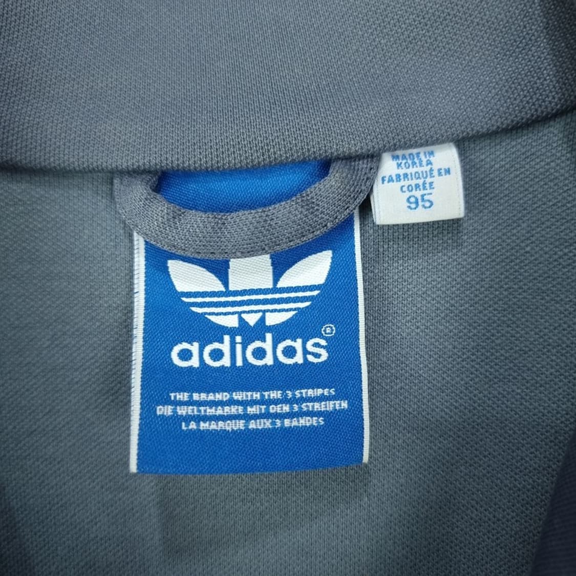 [아디다스] 유로파 져지 트랙탑 집업 자켓 그레이 M19673 상품이미지7