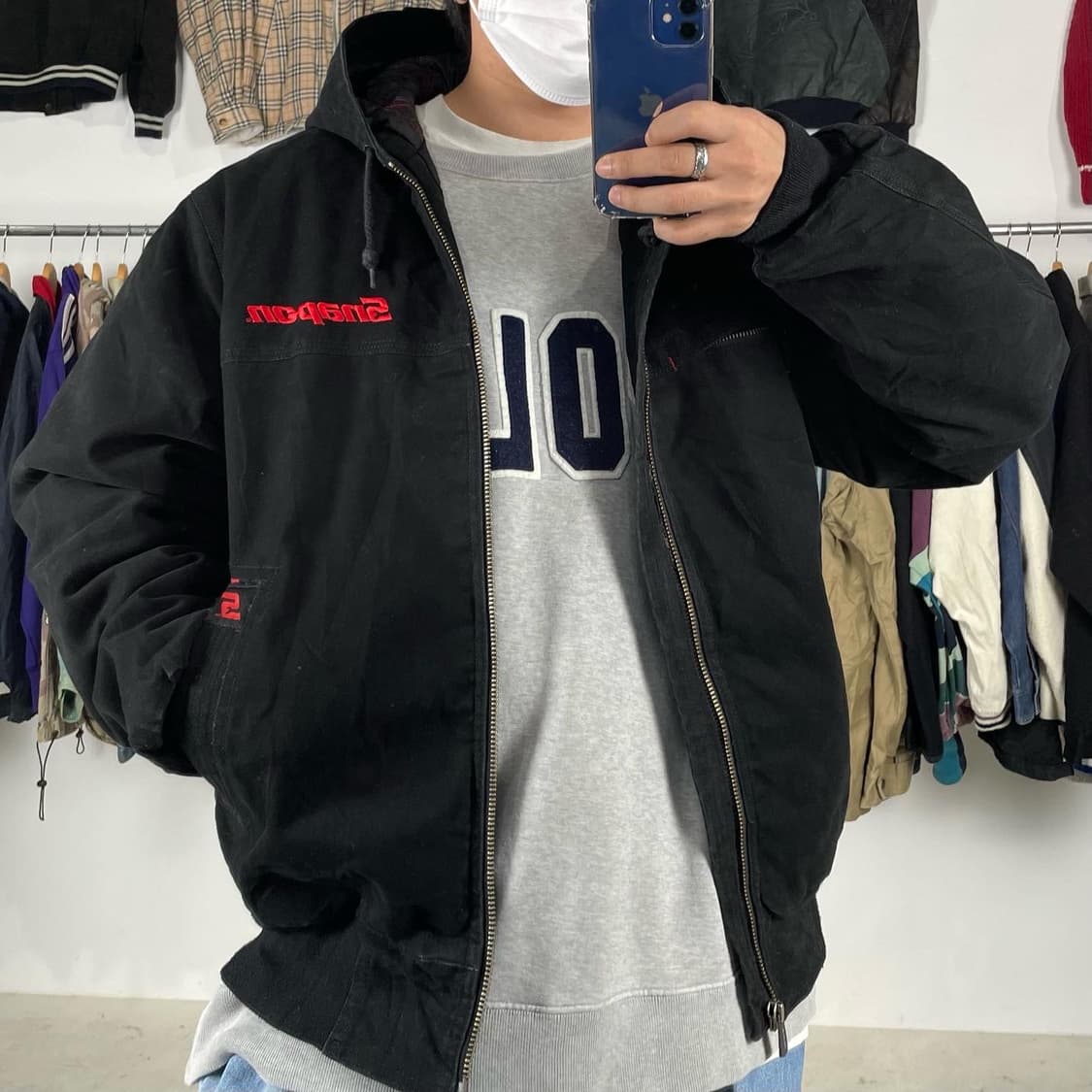 Snap-on 스냅온 캔버스코튼 액티브 워크자켓 상품이미지1