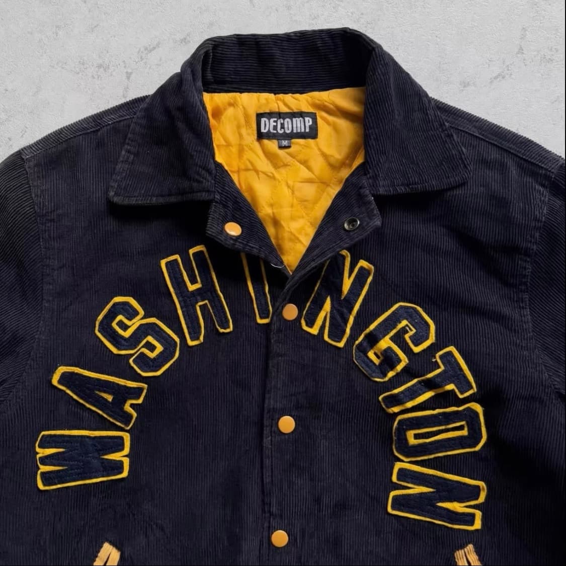 00s 빈티지 네이비 코듀로이 박시핏 봄버 자켓 상품이미지3