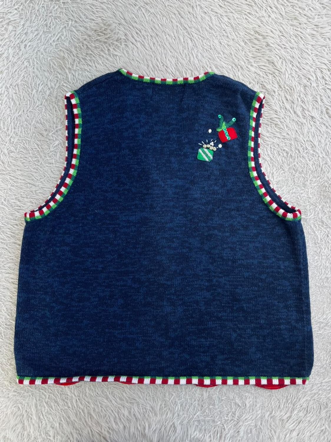 크리스마스 니트 조끼/#2824 상품이미지2