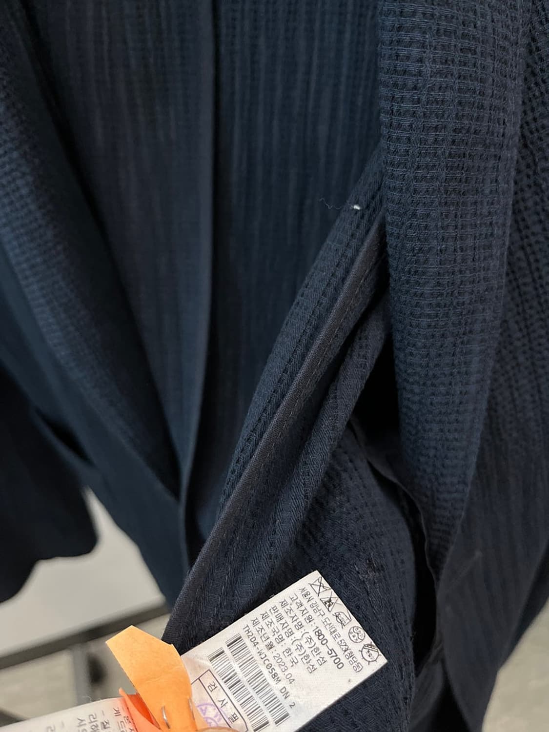 100) 타임 플리츠 시어서커 자켓  상품이미지7