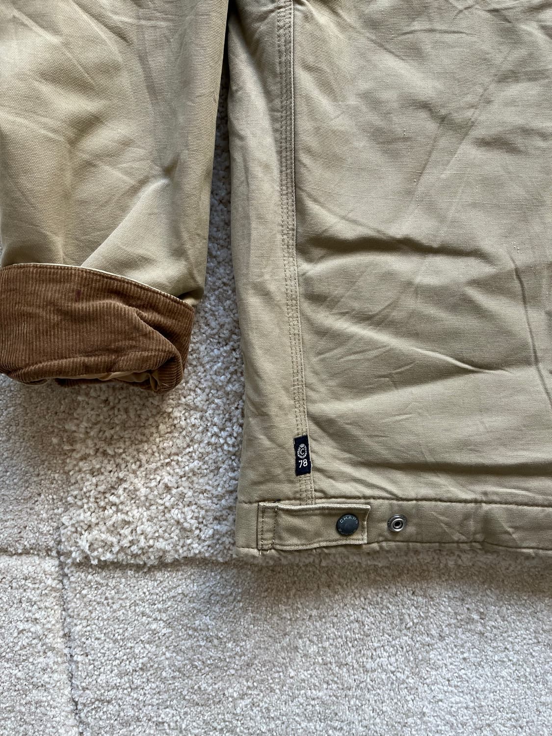 챕스 코듀로이 트림 워크 자켓 (105-110) 상품이미지9