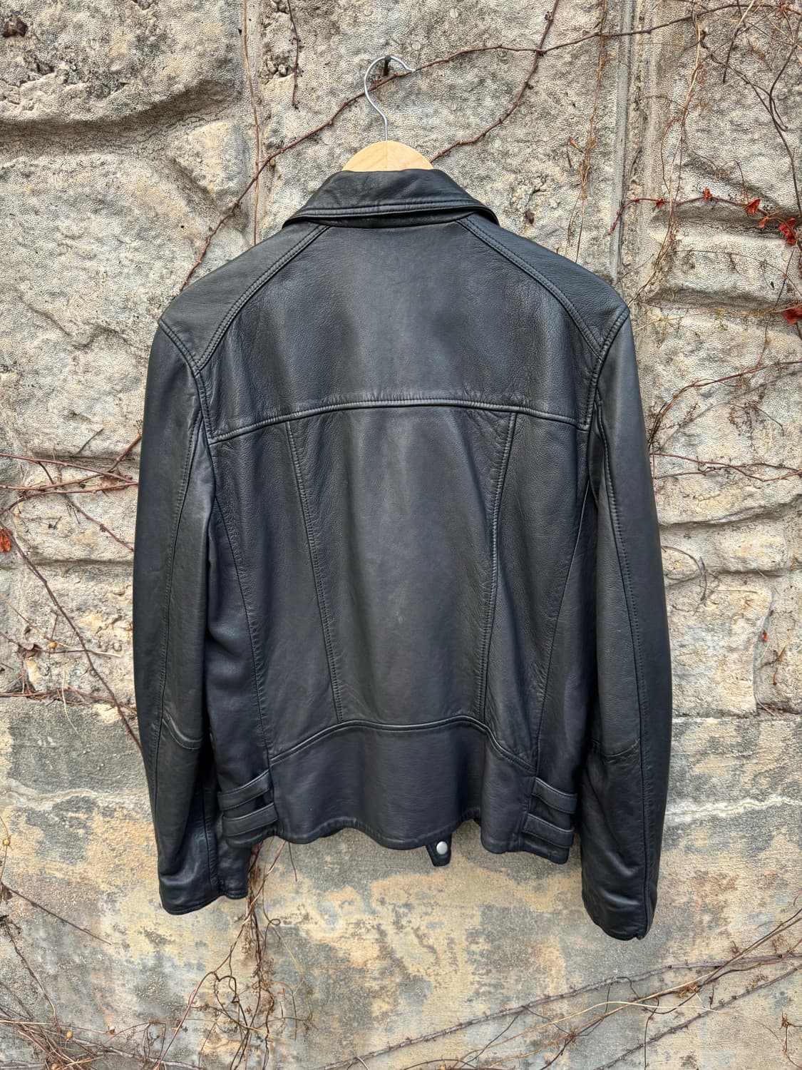 올세인츠 양가죽 더블라이더 가죽 레더 자켓 m 상품이미지2