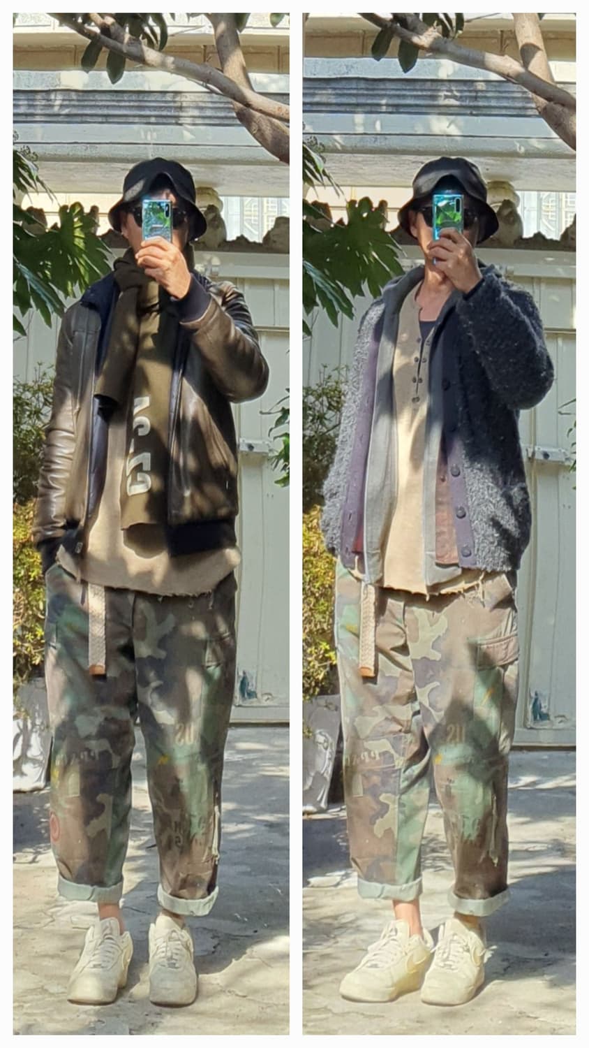  [착용컷 모음]us. army 우드랜드 카모팬츠 빈티지 커스텀  상품이미지5