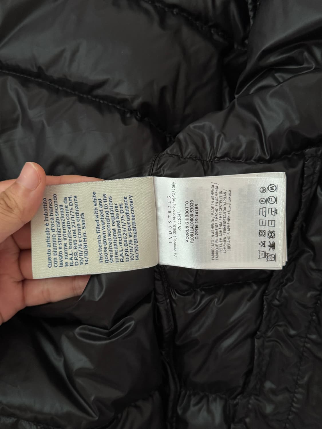 (상태최상) 몽클레어 아코루스 경량패딩 상품이미지8