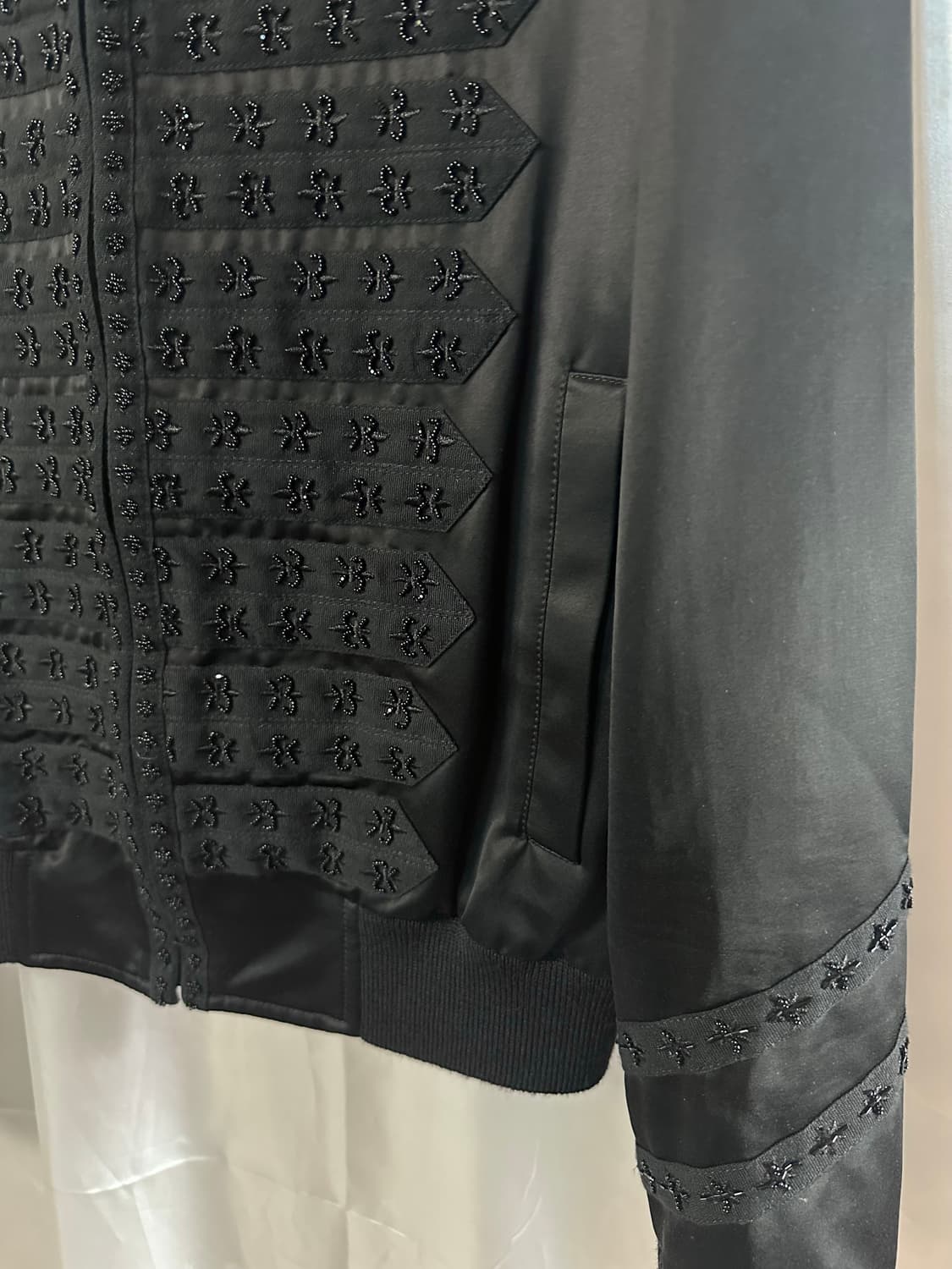 생로랑 SS20 블랙 나폴레옹 자켓 상품이미지5