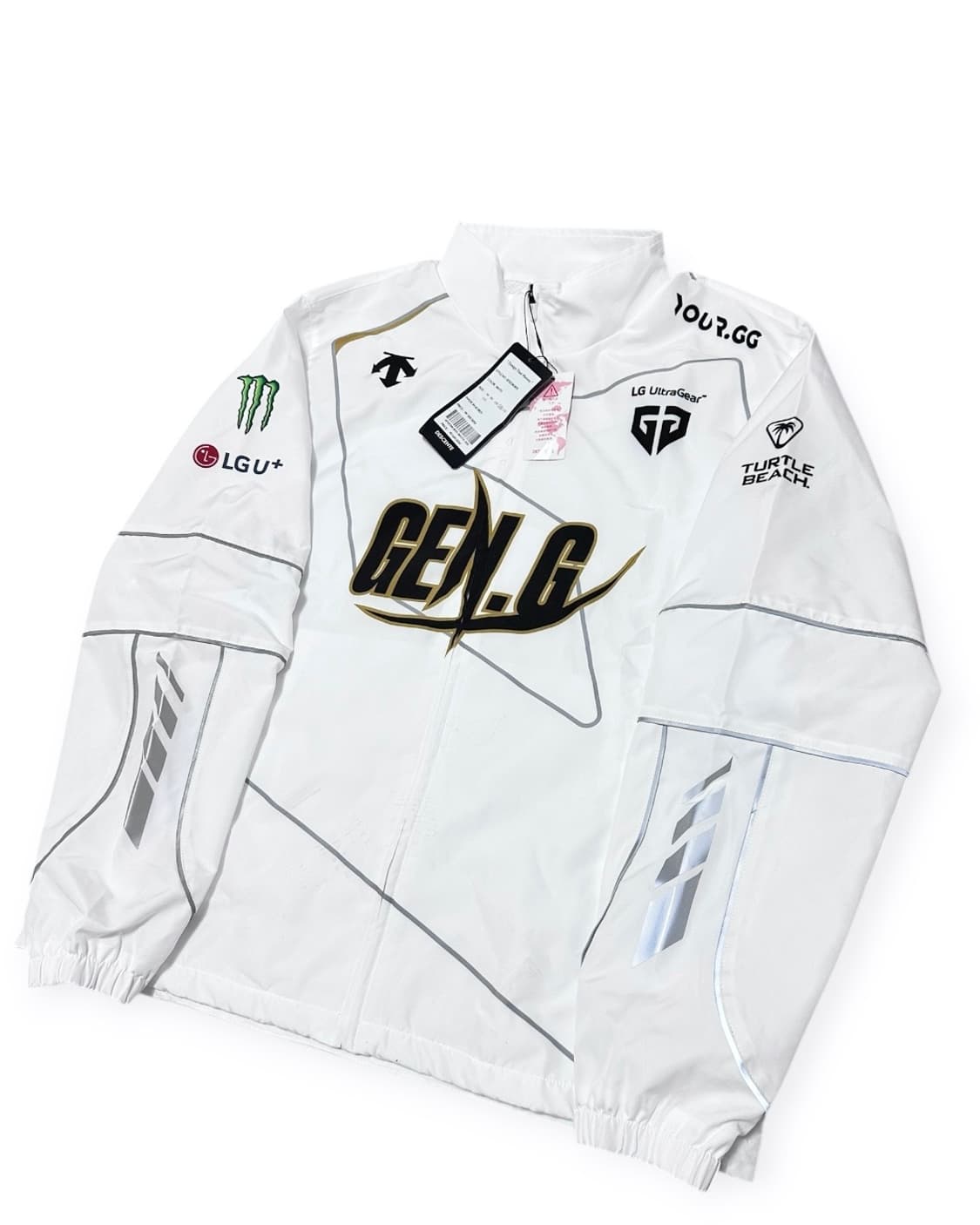 [새상품] 젠지x데상트 2024월즈 유니폼 바람막이 상품이미지2