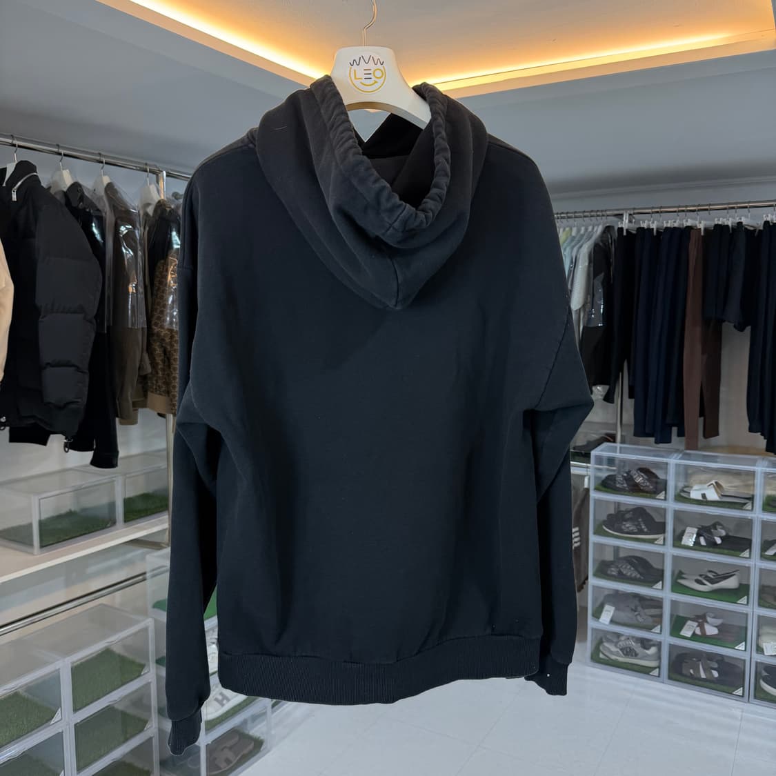 [리오브전포점] 셀린느 코튼 플리스 루즈 후드 상품이미지2