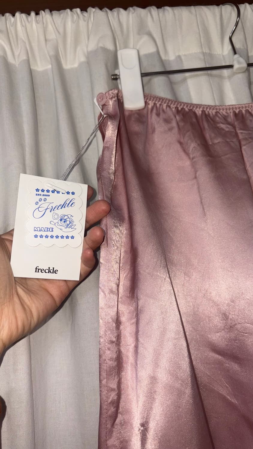 프레클 레이스 새틴 스커트 상품이미지7