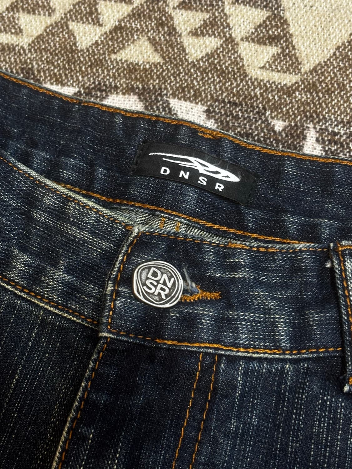 DNSR 와이드 커브드 데님 팬츠  상품이미지5