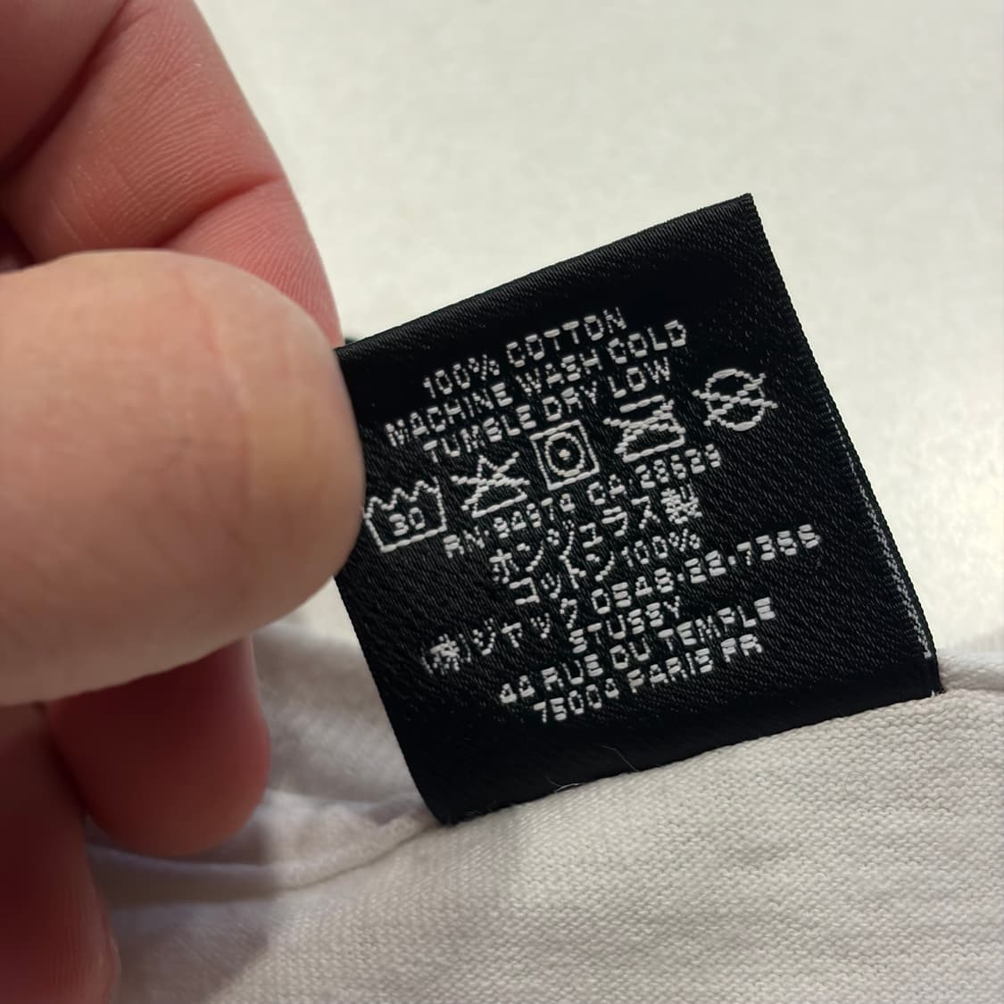 [XL] 스투시 파이어 다이스 반팔 티셔츠 화이트 C517 상품이미지6