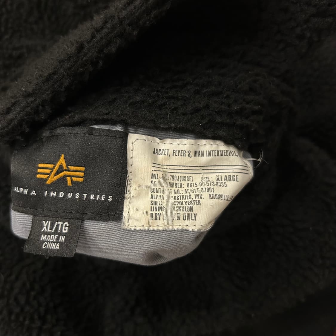 네버댓X알파인더스트리 ma1자켓 상품이미지4