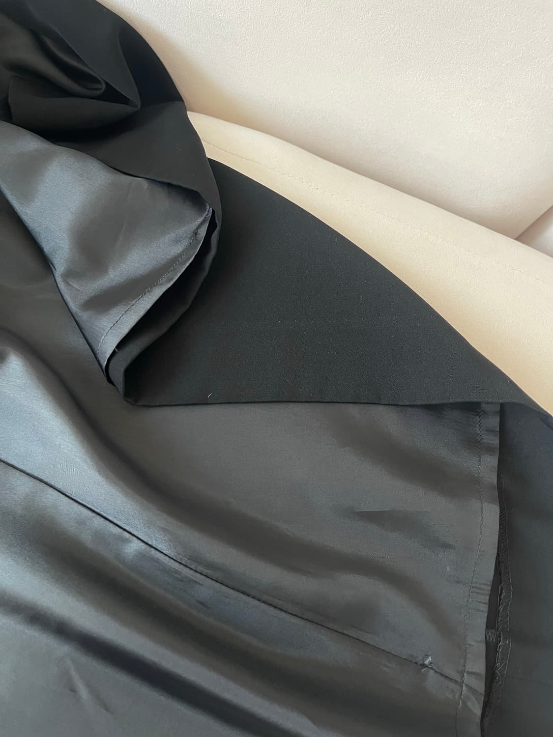 요지 야마모토 Wxyz 블랙 드레이프 스커트 상품이미지9