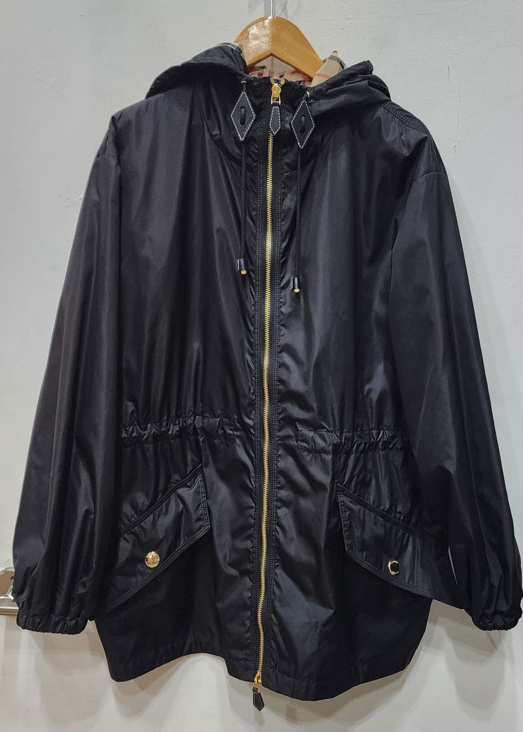 버버리 후드 윈드브레이커 US4 상품이미지1