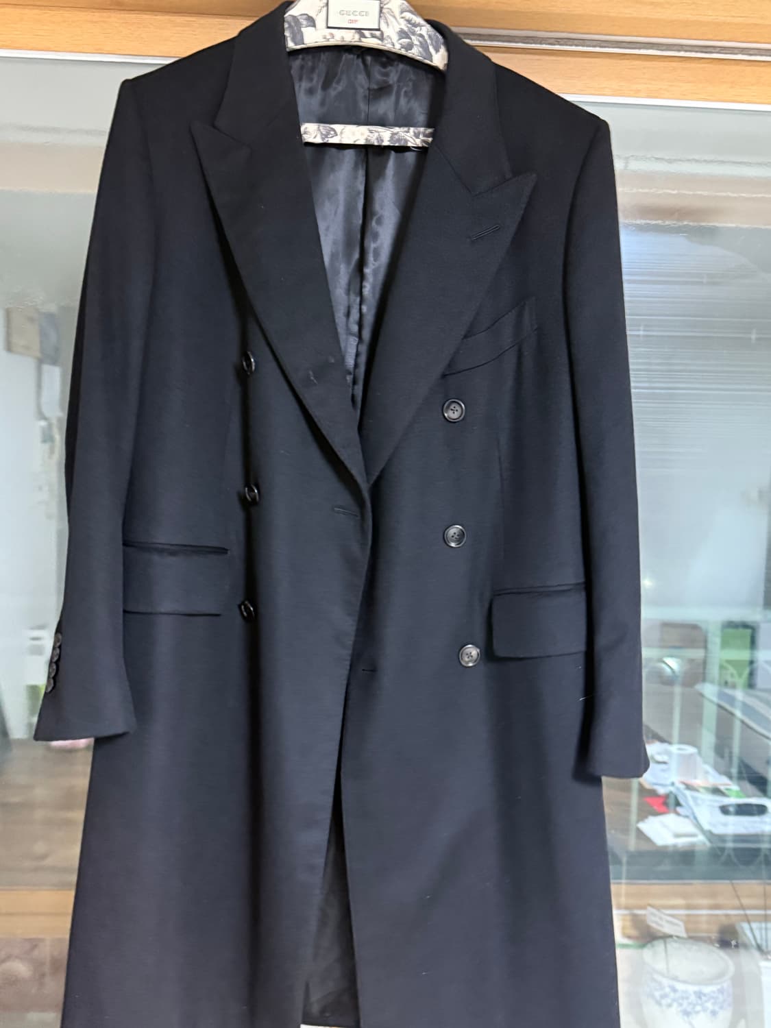 톰포드 캐시미어 더블 코트 56사이즈 상품이미지4