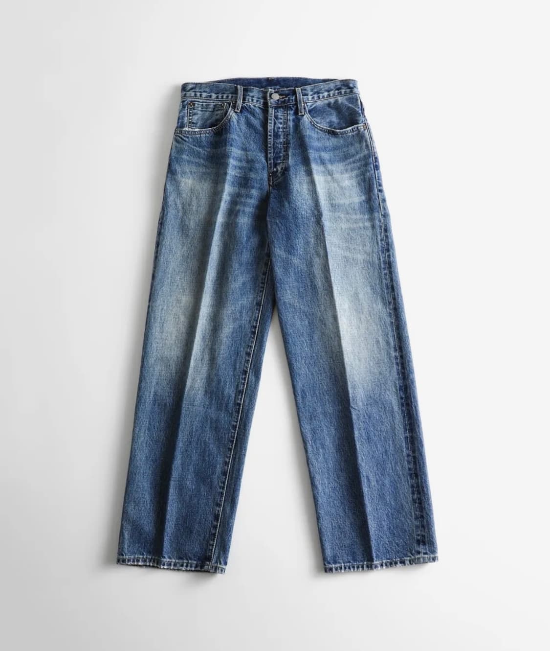 비헤비어 312R 셀비지 데님 워시드 블루 4사이즈 새상품 상품이미지5