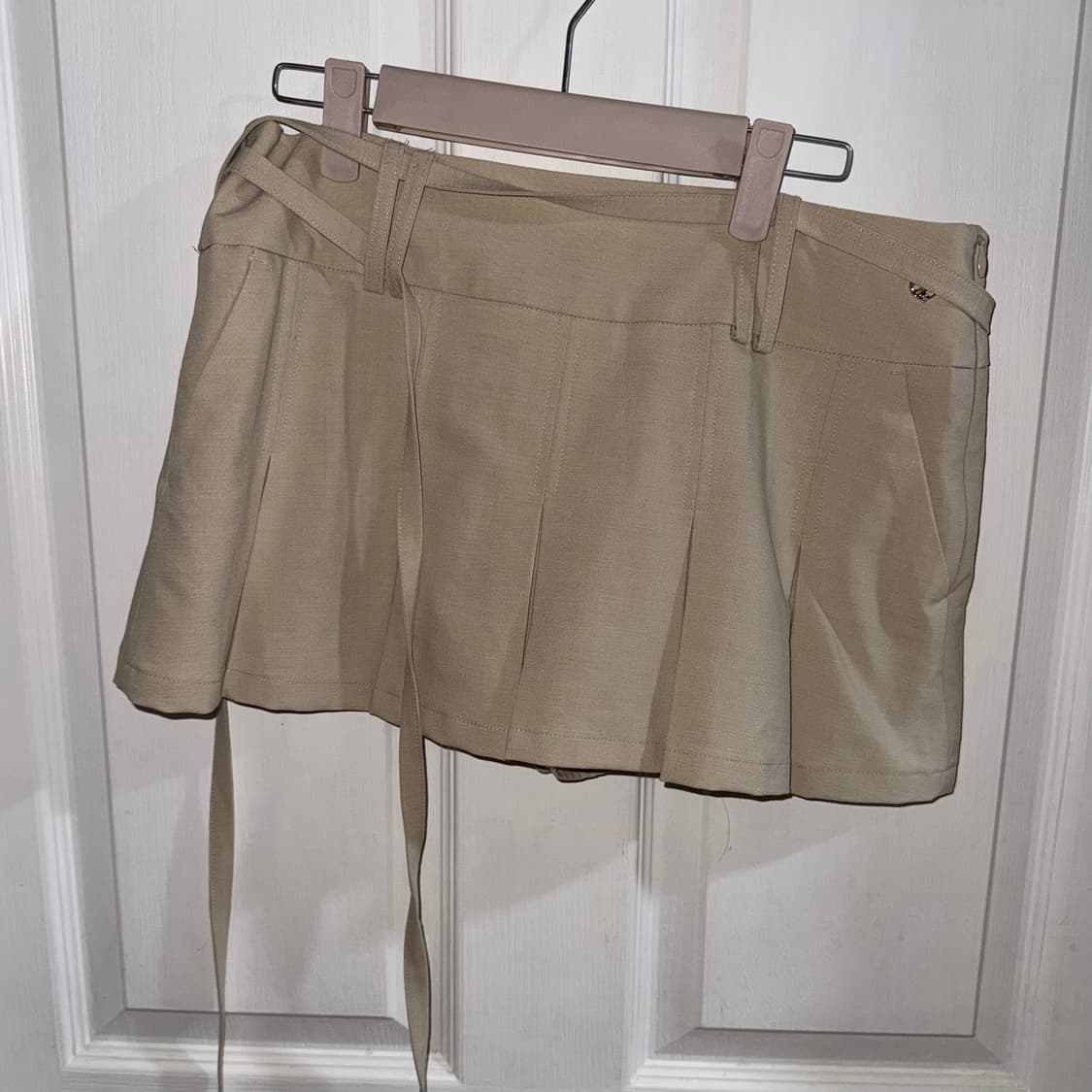 페인오어플레저 미니스커트 베이지  상품이미지4