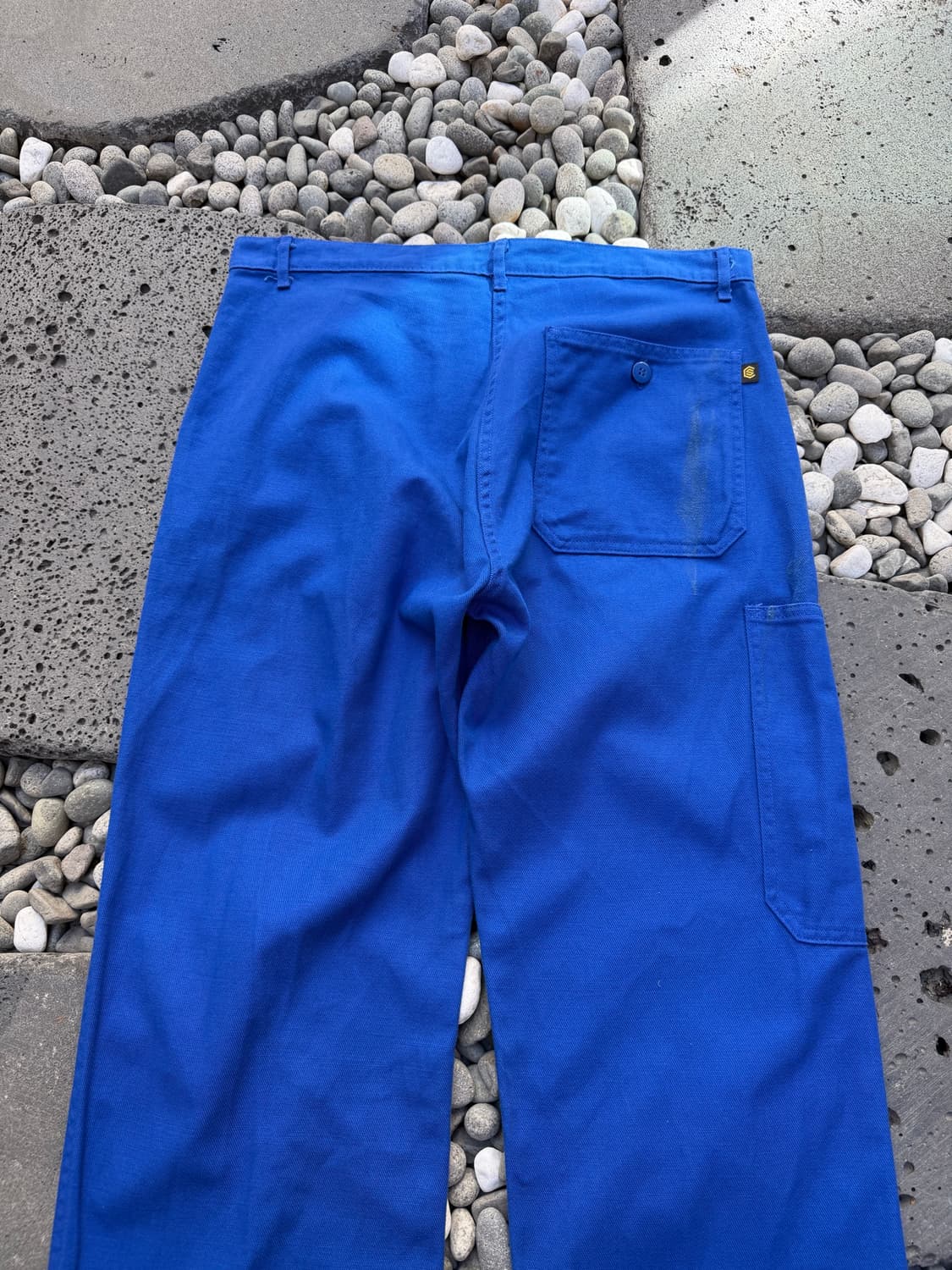 1990s CEPOVETT BUGATTI BLUE 프렌치워크팬츠 상품이미지8
