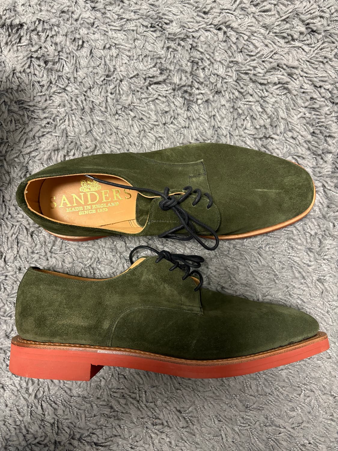 샌더스 그린 벅스슈즈 290 상품이미지1