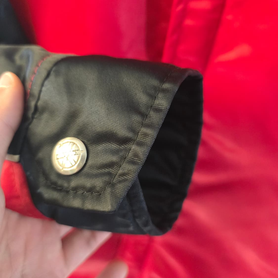 야마하 YAMAHA 레이싱 자켓 레드 블랙 빈티지 상품이미지7